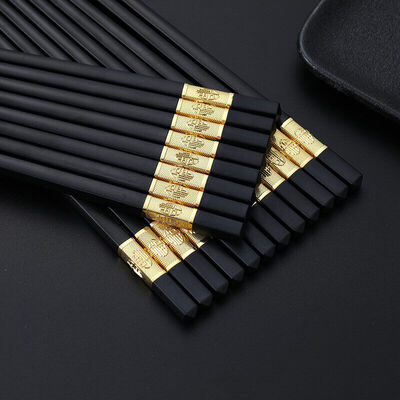 Bone China non-solid wood non-slip chopsticks 10 pairs