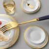 The Amber Cutlery Set – Navy Blue